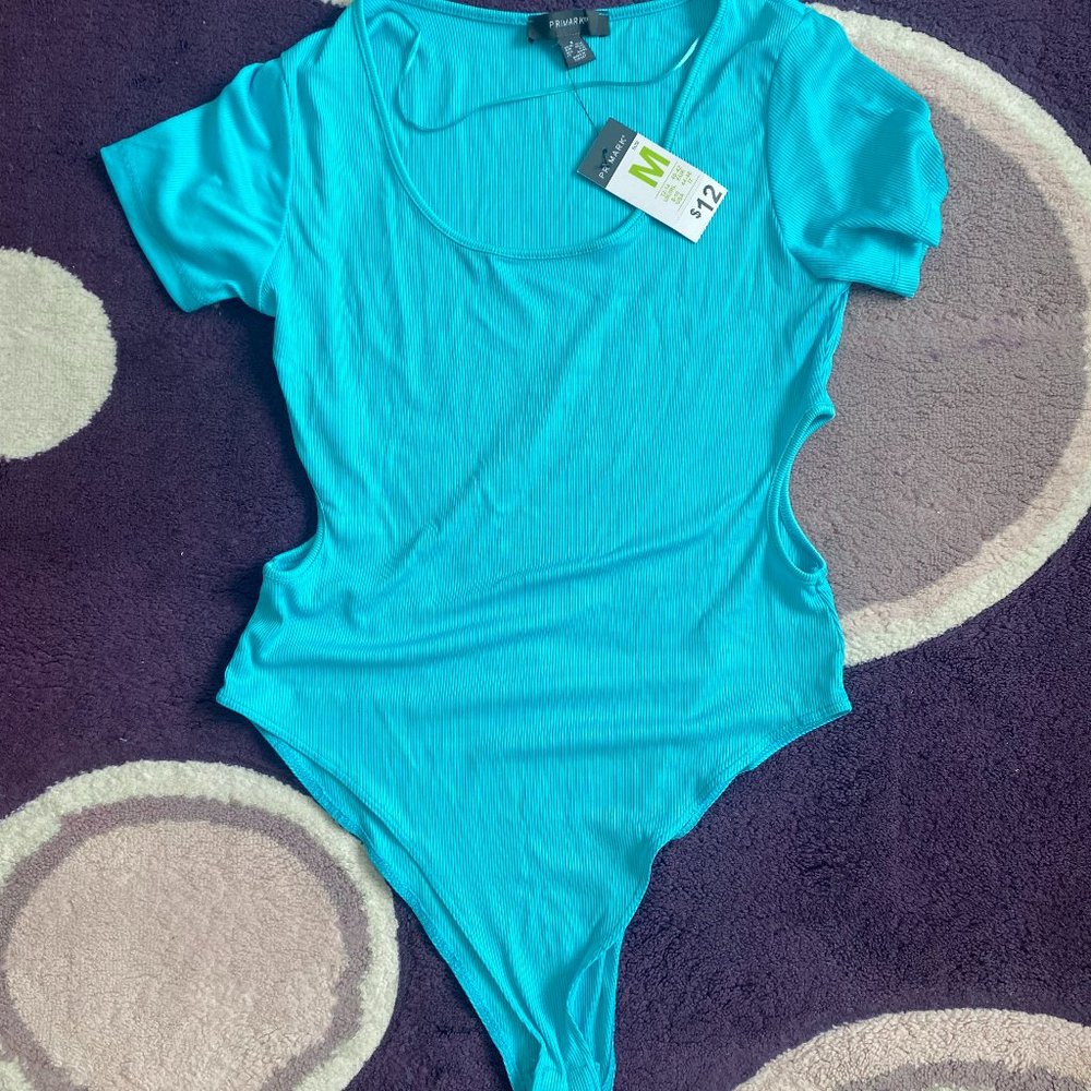 Teal Blue Bodysuit by Primark